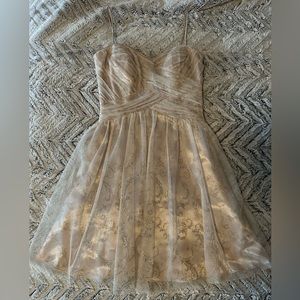Fancy gold evening/prom dress!